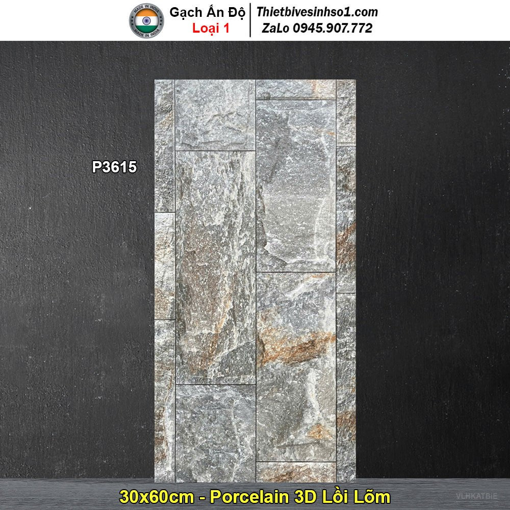 Gạch Ốp Trang Trí 30x60 Ấn Độ P3615 - Daisan Store