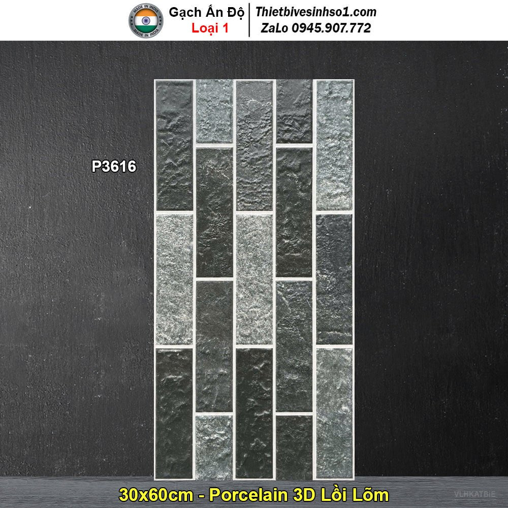 Gạch Ốp Trang Trí 30x60 Ấn Độ P3616 - Daisan Store