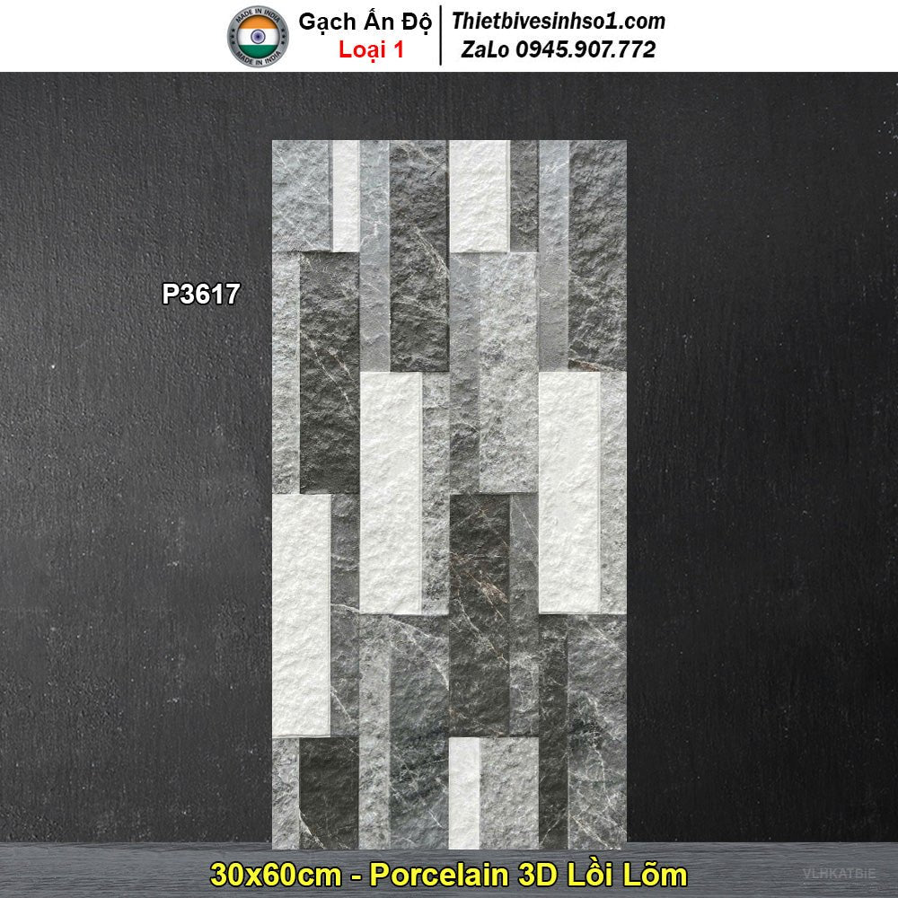 Gạch Ốp Trang Trí 30x60 Ấn Độ P3617 - Daisan Store