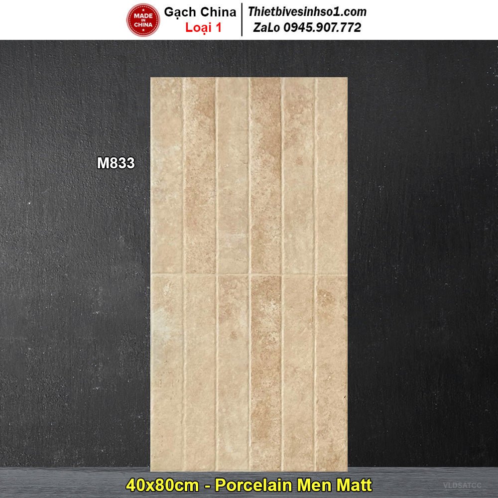 Gạch Ốp Trang Trí 40x80 Trung Quốc M833 - Daisan Store