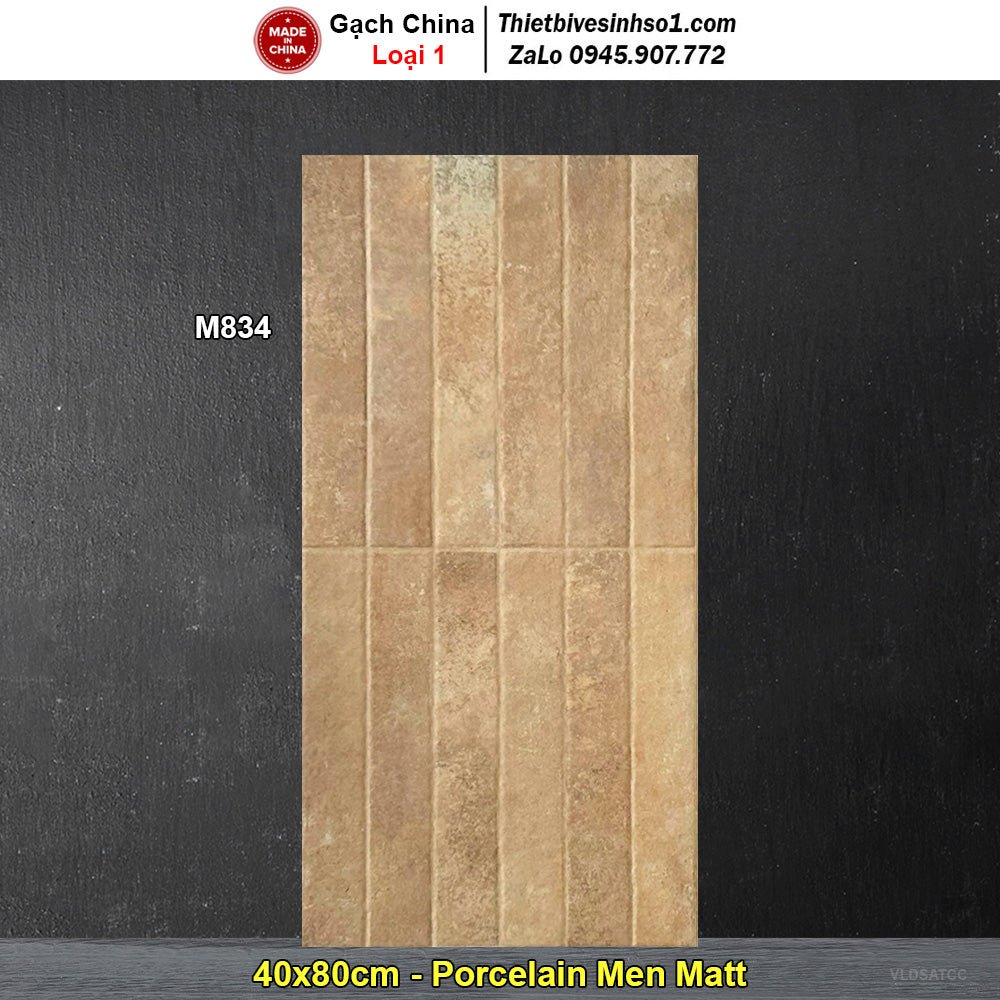 Gạch Ốp Trang Trí 40x80 Trung Quốc M834 - Daisan Store