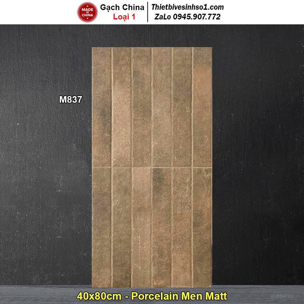 Gạch Ốp Trang Trí 40x80 Trung Quốc M837 - Daisan Store