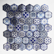 Gạch ốp tường bếp bằng kim loại dày 4mm kiểu Trung Quốc truyền thống dùng để trang trí tường nội thất phòng khách phòng tắm - Daisan Store