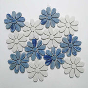 Gạch ốp tường bếp màu vàng khảm đá cẩm thạch hoa nhựa tùy chỉnh OMK Blue cho phòng tắm khách sạn - Daisan Store