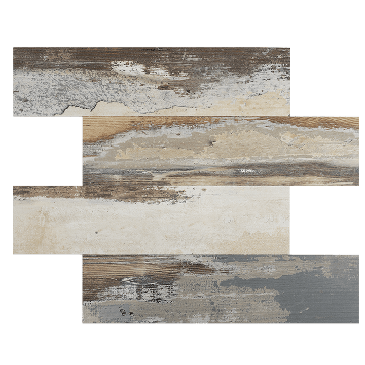 Gạch ốp tường bếp phòng tắm phong cách cổ điển mộc mạc tự làm 3D trang trí nhà khảm tự dính - Daisan Store