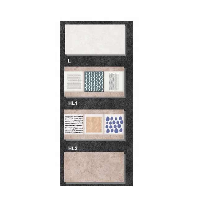 Gạch ốp tường cao cấp 30x60 cm - Thiết kế hiện đại - Daisan Store