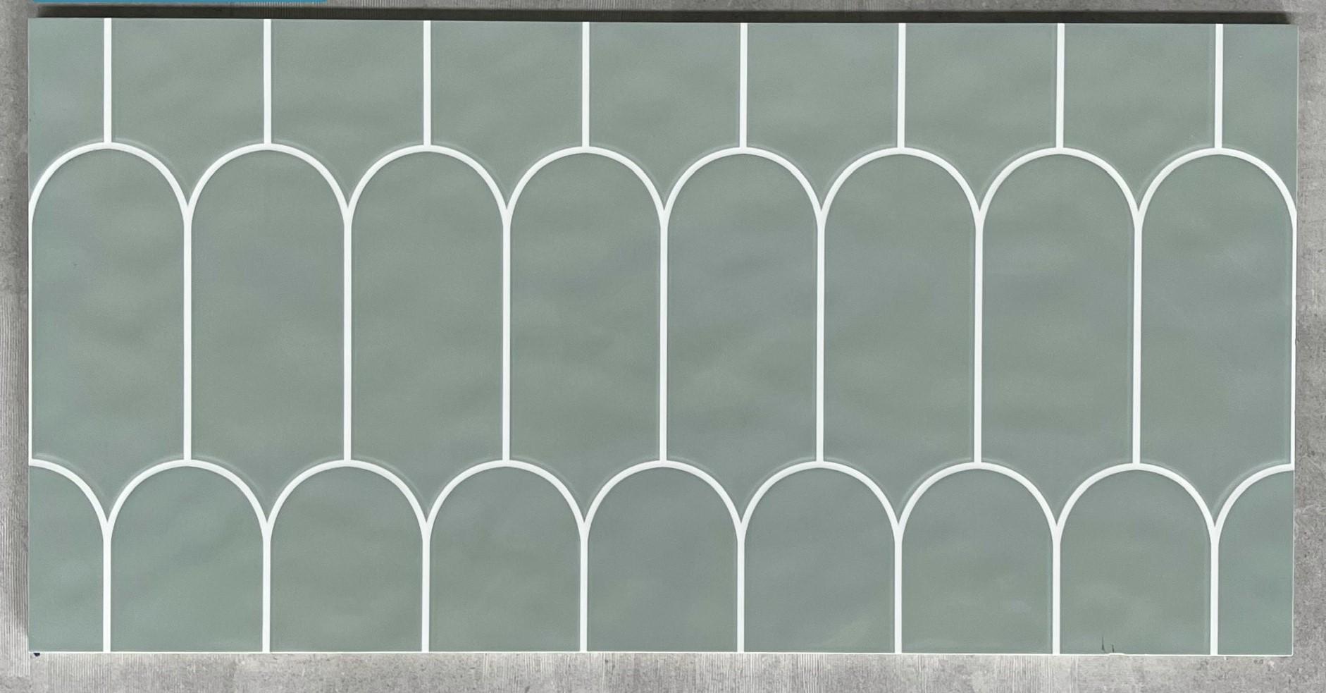 Gạch ốp tường giả lông vũ 30x60cm men bóng mã N9306 - 0H - Daisan Store