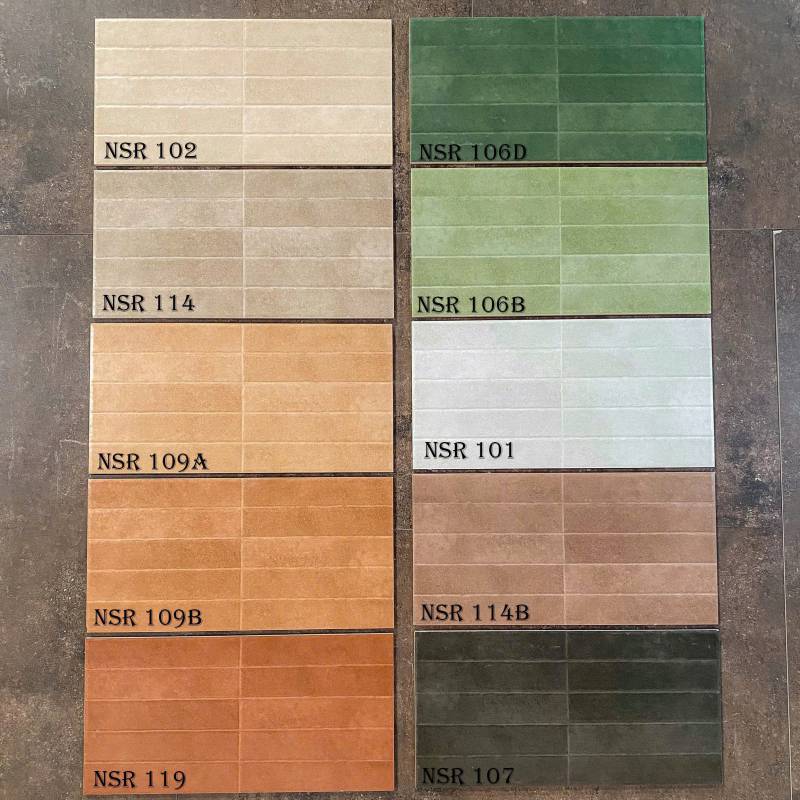 Gạch ốp tường giả thẻ 30x60cm men matt mã NSR109B - Daisan Store