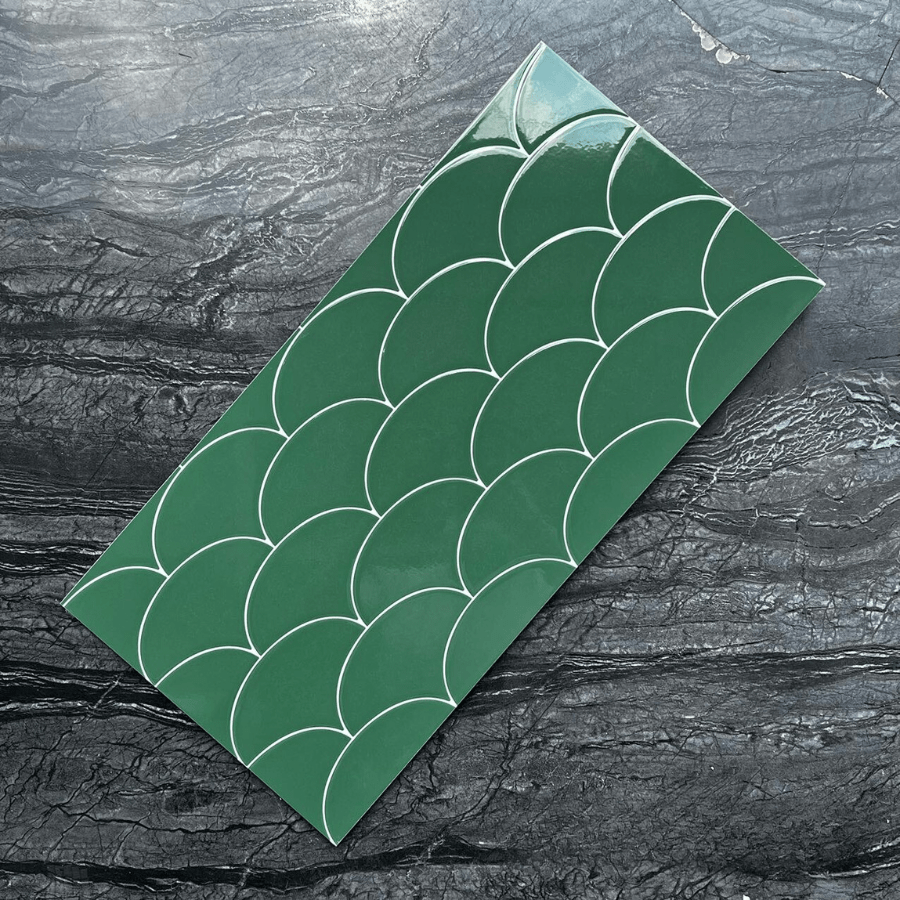 Gạch ốp tường giả vảy cá 30x60cm men bóng mã 6519 - Daisan Store