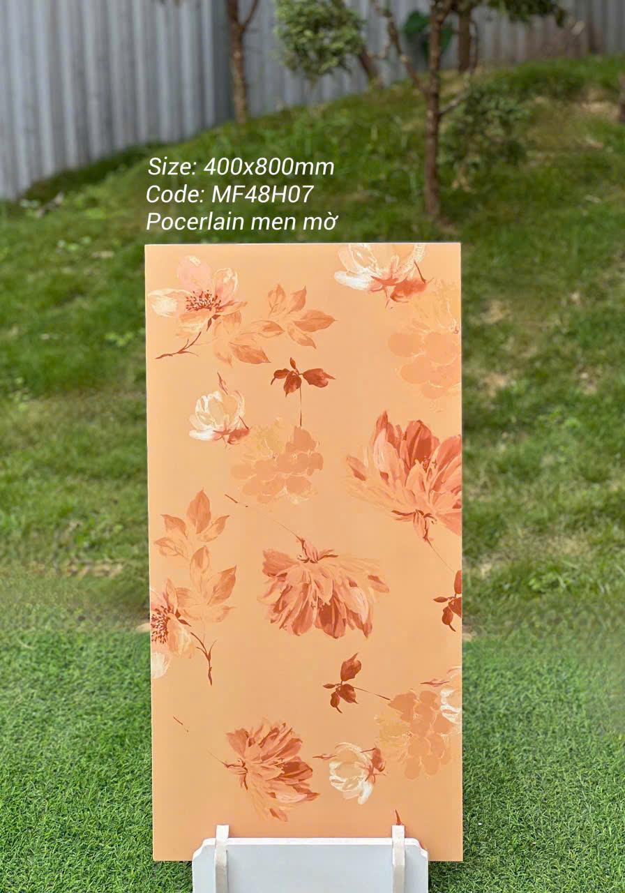 Gạch ốp tường họa tiết hoa 40x80cm mã MF48H07 - Daisan Store