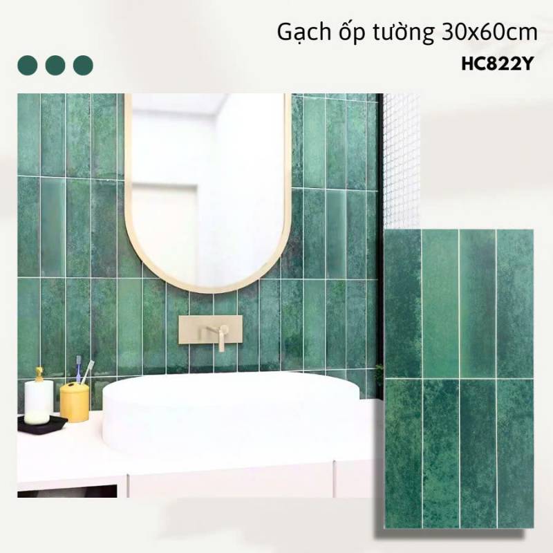 Gạch ốp tường KT 300x600mm HC822Y - Daisan Store