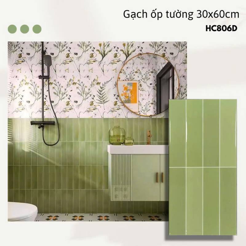 Gạch ốp tường KT 300x600mm NHC806D - Daisan Store