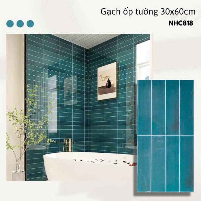 Gạch ốp tường KT 300x600mm NHC818 - Daisan Store