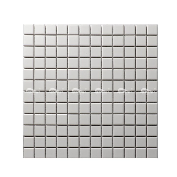 Gạch ốp tường Mosaic men mờ Carrara trắng hiện đại bằng sứ - Daisan Store