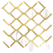 Gạch ốp tường phòng tắm bằng nhôm chống nấm mốc kiểu mới năm 2023, bóc ra và dán cho đồ thủ công - Daisan Store