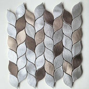 Gạch ốp tường phun nhôm họa tiết hiện đại tùy chỉnh cho phòng tắm nhà bếp nội thất tường GRP3511 - Daisan Store