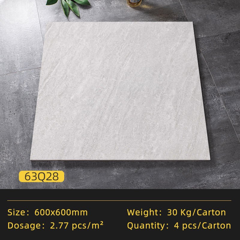 Gạch ốp tường sứ mờ chống trượt Quảng Đông, Cách nhiệt, Vật liệu xây dựng phòng tắm, Gạch men mờ bóng 600x600mm - Daisan Store