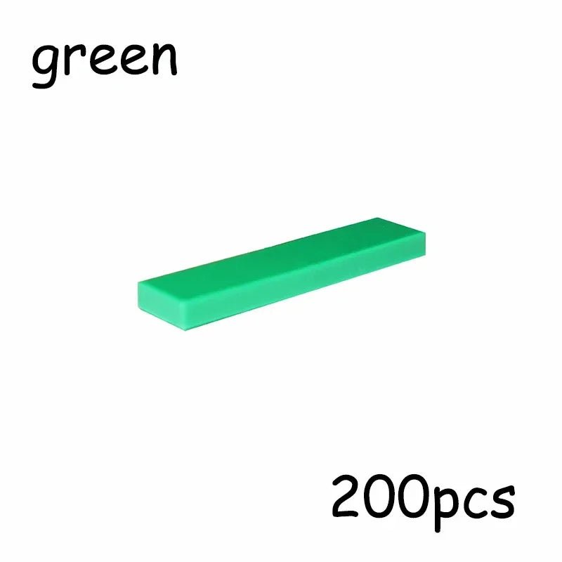 Gạch Phẳng 1x4 Lắp Ráp Sáng Tạo 200 Chiếc Cho Bé - Daisan Store