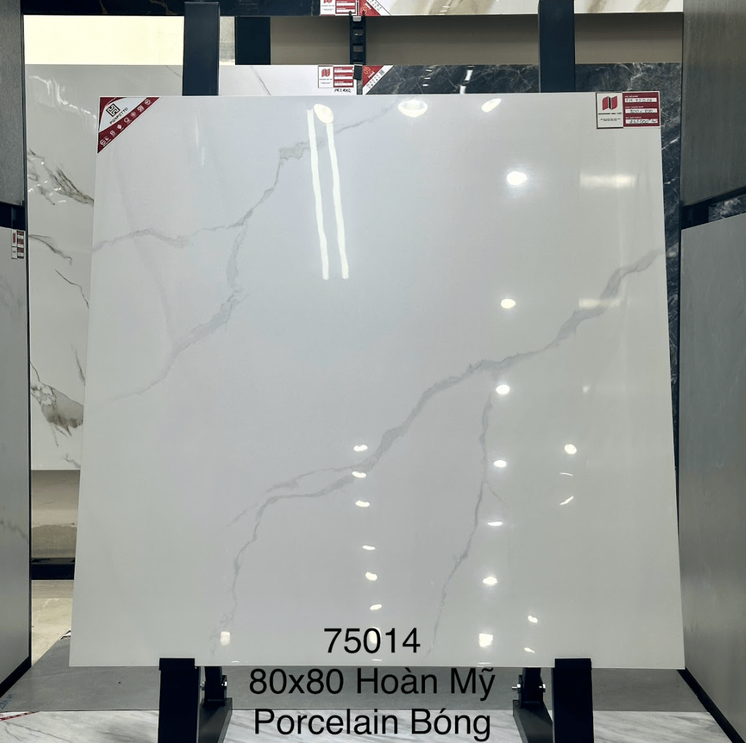 GẠCH PORCELAIN HOÀN MỸ 80×80 MÃ 75014 BÓNG - Daisan Store