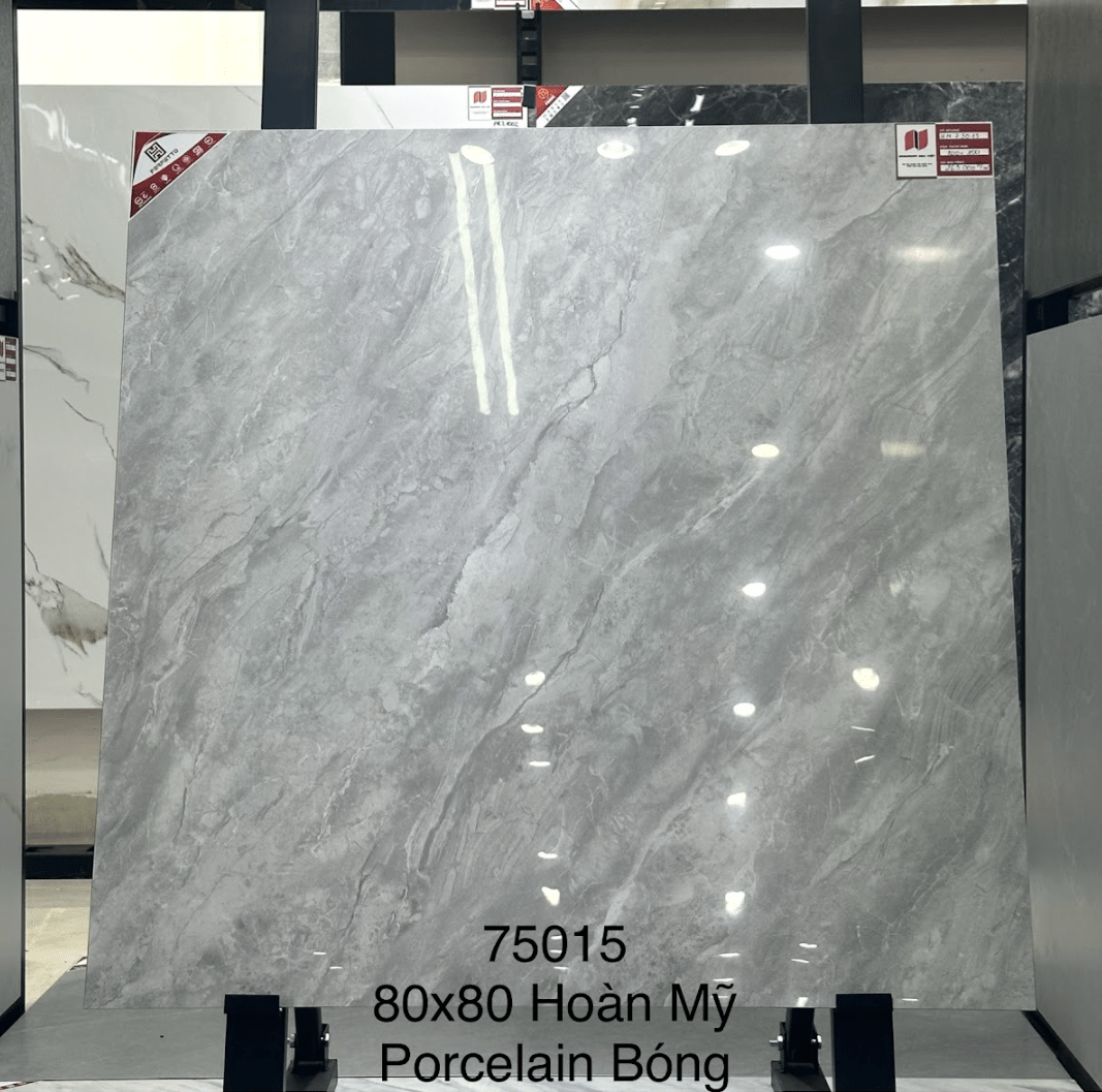 GẠCH PORCELAIN HOÀN MỸ 80×80 MÃ 75015 BÓNG - Daisan Store