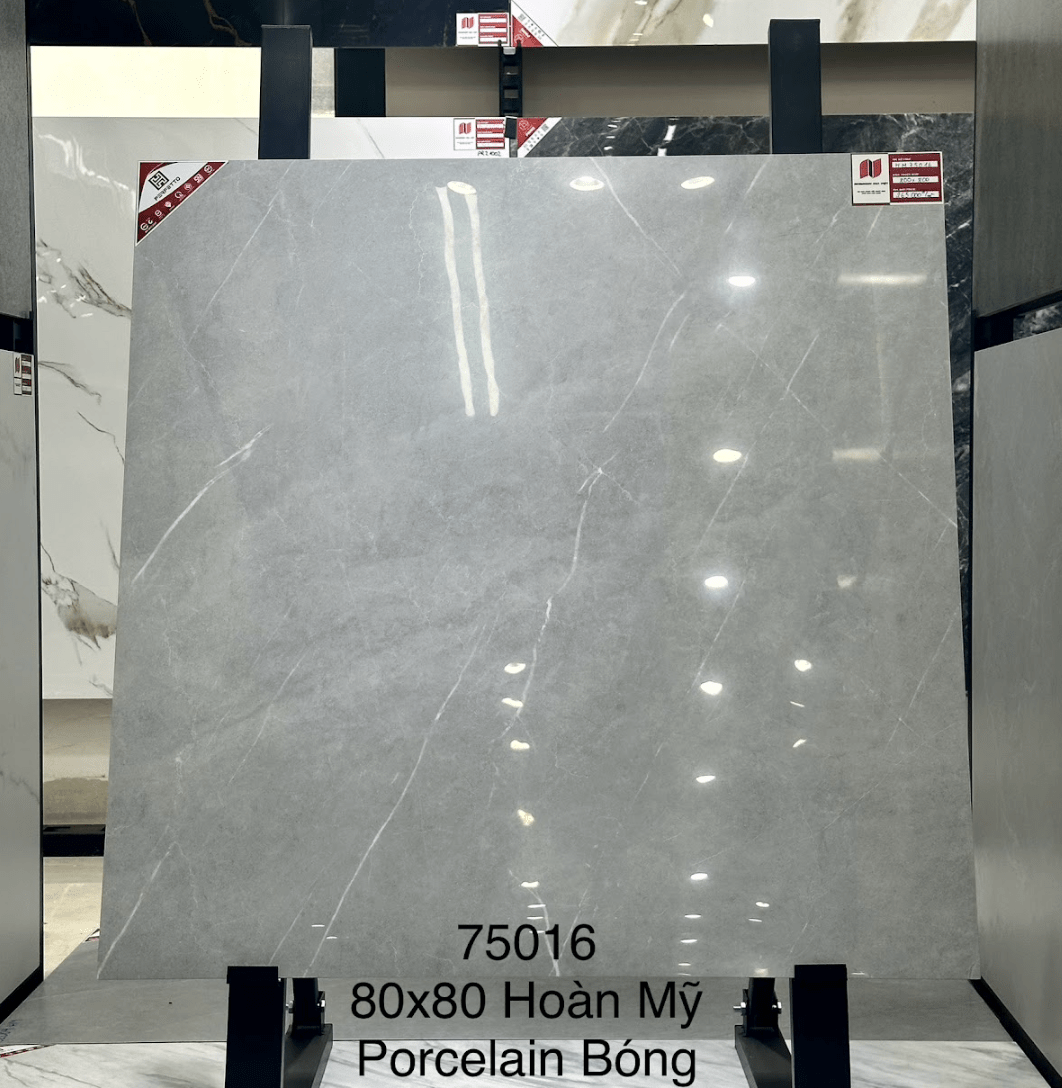 GẠCH PORCELAIN HOÀN MỸ 80×80 MÃ 75016 BÓNG - Daisan Store