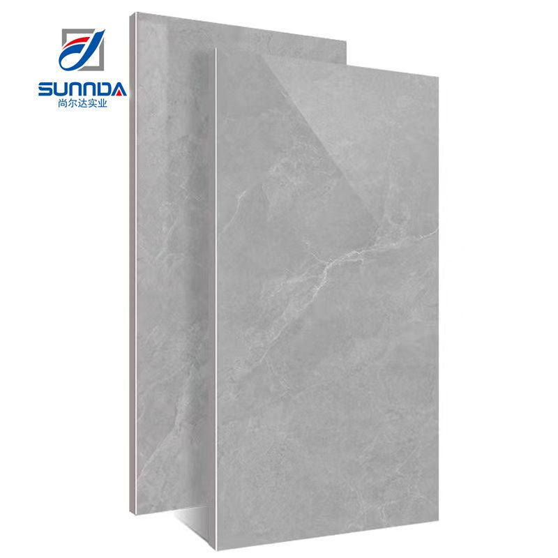 Gạch Porcelain men bóng vân đá cẩm thạch Carrara thiết kế mới, ốp tường lát sàn 60x120cm - Daisan Store