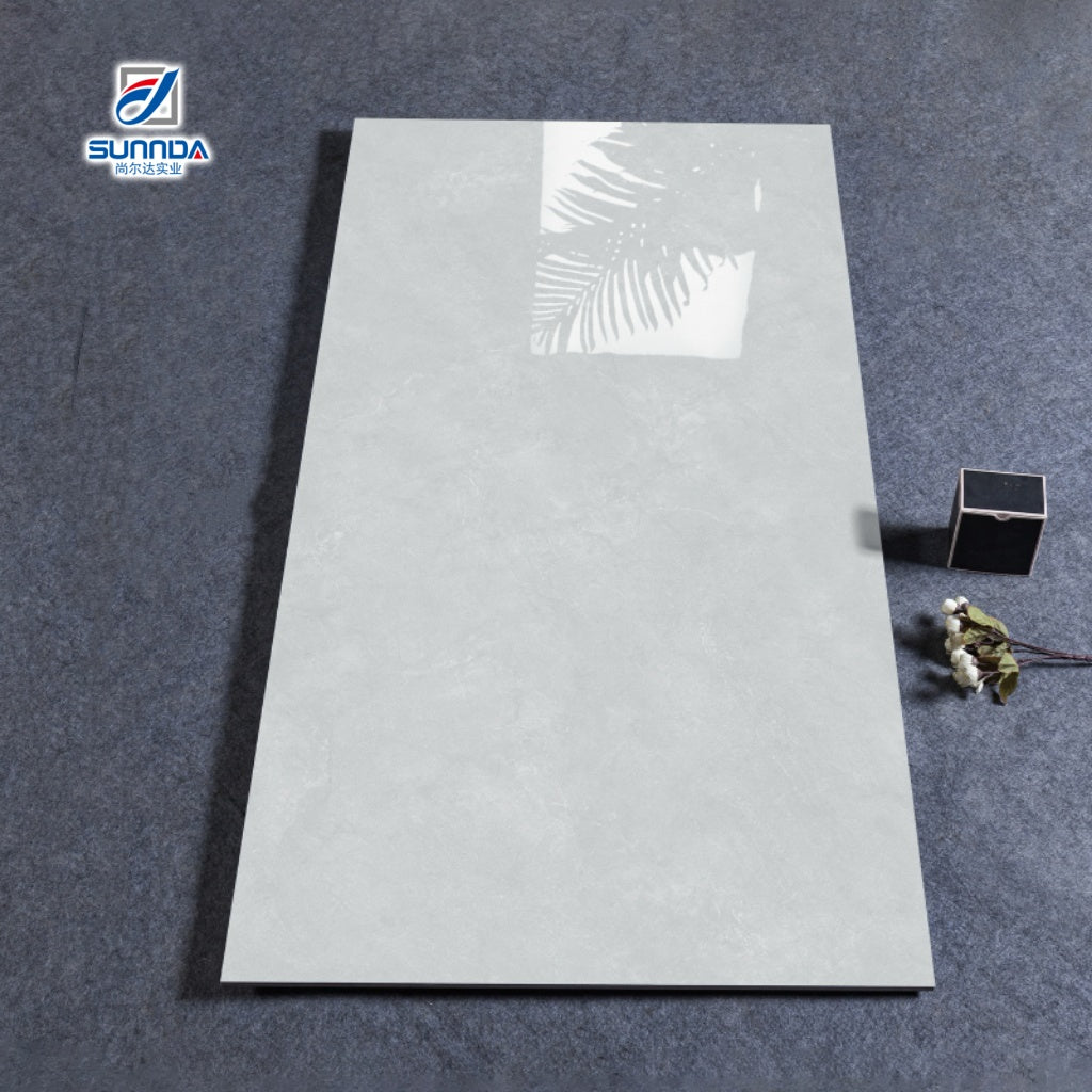 Gạch Porcelain Tráng Men Đánh Bóng Siêu Bóng 60x120CM Thiết Kế Vân Đá Marble Toàn Thân, Vật Liệu Xây Dựng, Gạch Lát Nền Phòng - Daisan Store