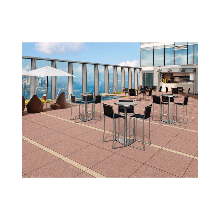 Gạch sứ chống trượt và phong cách cho sân hiên và sàn hồ bơi, gạch lát nền mộc mạc tráng men trong nhà và ngoài trời cho sân vườn - Daisan Store