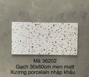 Gạch Terrazo porcelain men matt 300x600mm (1h/1.44m/8v) 36202 - Daisan Store