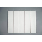 Gạch thẻ 75*300 trắng mờ lượn mặt FWH0312M - Daisan Store