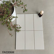 Gạch thẻ 75x150mm xám nhạt mờ FA0306M - Daisan Store