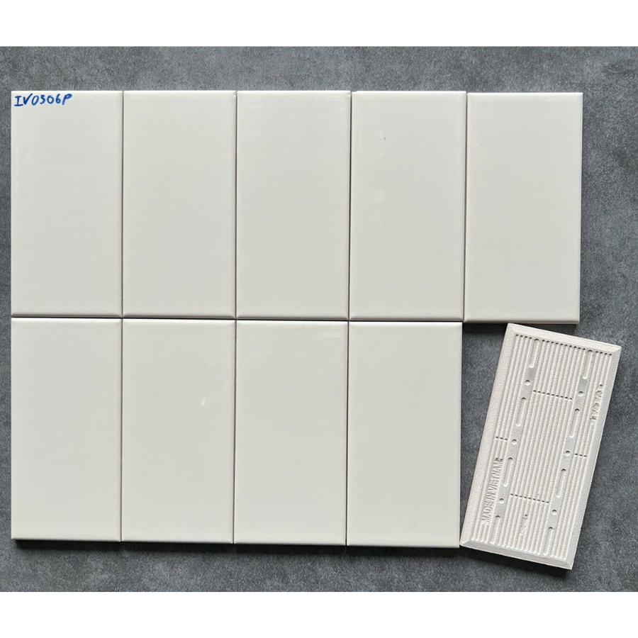 Gạch thẻ be bóng phẳng KT 75x150mm mã IV0306P (STA75151) - Daisan Store