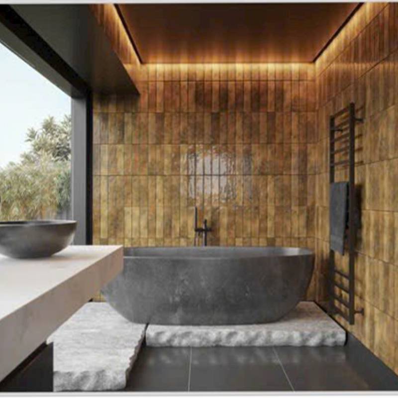 Gạch thẻ bóng lượn mặt KT 75x300mm DS75305 - Daisan Store