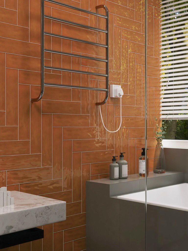 Gạch thẻ Ceramic bóng lượn mặt KT 75x300 mã M7532P8 - Daisan Store