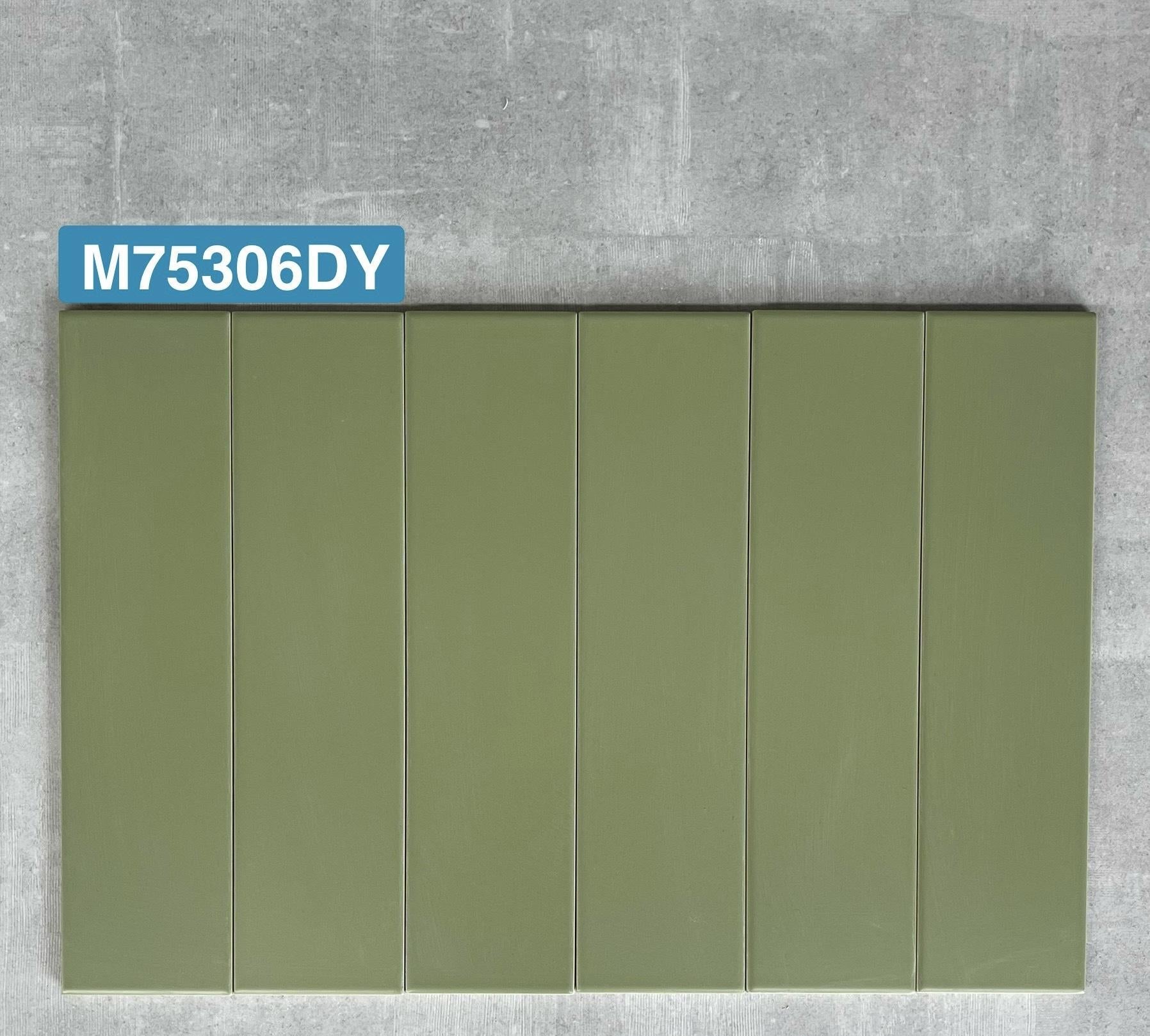 Gạch thẻ Ceramic men mờ KT 75x300mm mã M75306DY - Daisan Store