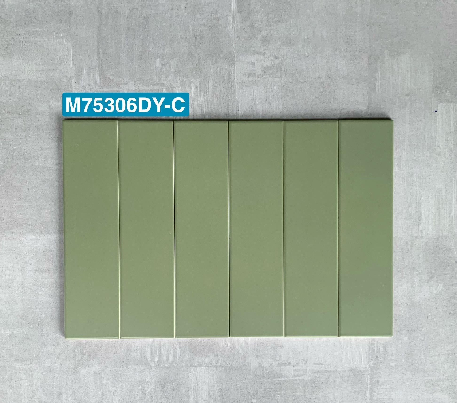Gạch thẻ Ceramic men mờ KT 75x300mm mã M75306DY - C - Daisan Store