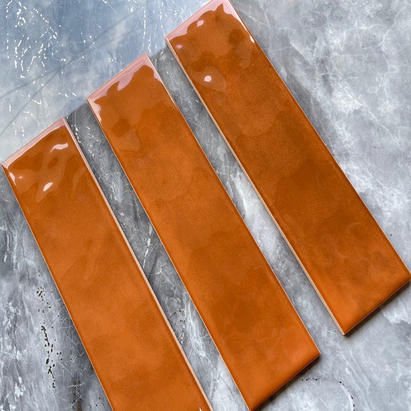 Gạch Thẻ Gợn Sóng 75x300 Màu Cam 7532P9 - Daisan Store