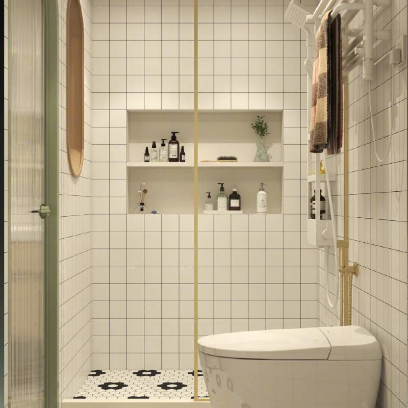 Gạch thẻ KT 100x100mm trắng mờ phẳng M1100Y - Daisan Store