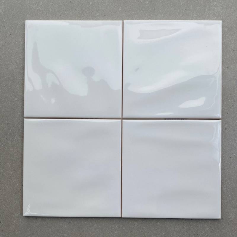 Gạch thẻ KT 150x150mm trắng bóng lượn WH0606P - Daisan Store