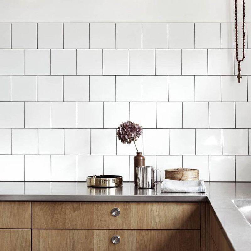 Gạch thẻ KT 150x150mm trắng bóng phẳng STA150150 - Daisan Store