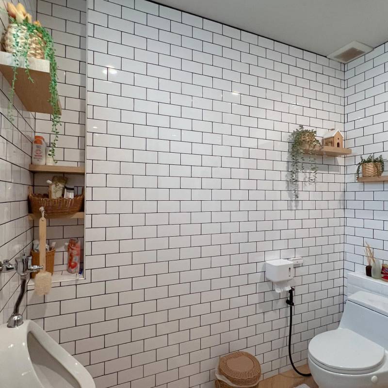 Gạch thẻ KT 75x150mm trắng bóng phẳng STA75150 - Daisan Store