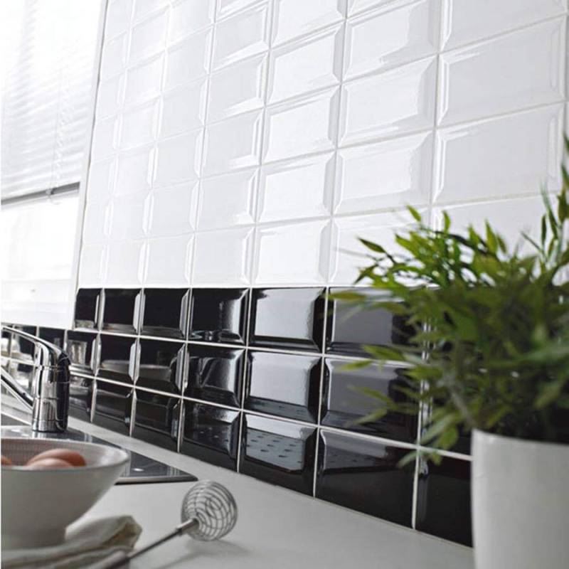 Gạch thẻ KT 75x150mm trắng bóng vát PSTA75150 - B - Daisan Store