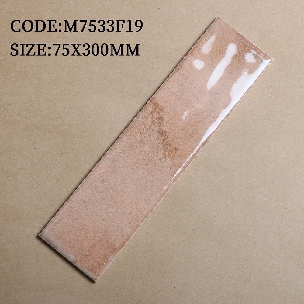 Gạch thẻ lượn mặt 75x300mm M7533F19 - Daisan Store