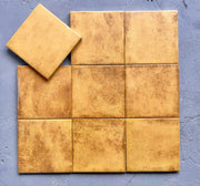 Gạch Thẻ Men Matt Màu Vàng Lượn Mặt kt 150x150mm Mã 1504M - Daisan Store