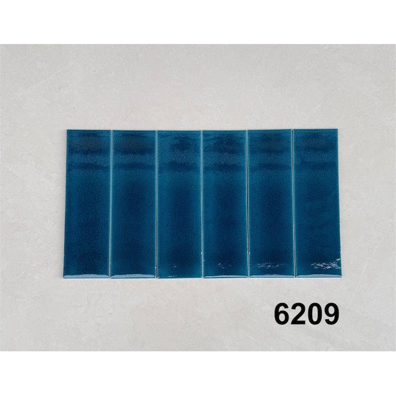 Gạch Thẻ Men Rạn Xanh Dương - Daisan Store