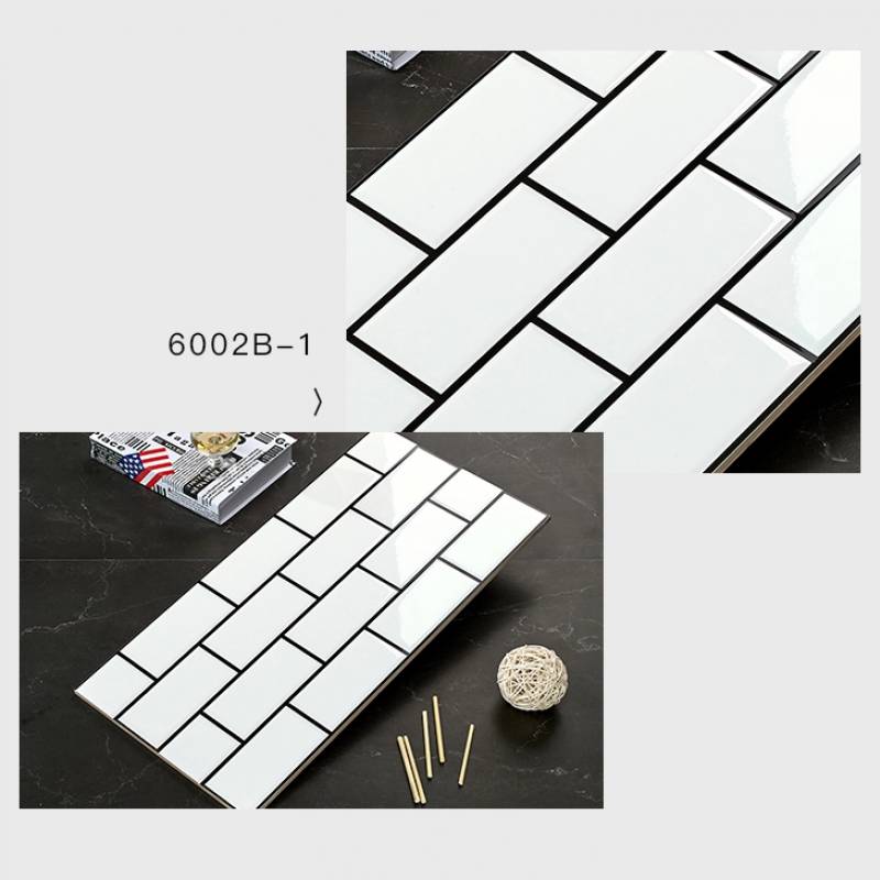 Gạch thẻ ốp tường kích thước 300x600mm mã N360600 - 7Y bề mặt trắng bóng - Daisan Store