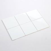 Gạch thẻ ốp tường màu trắng bóng 100x100mm M1100_S (1h/1.1m/110v) - Daisan Store