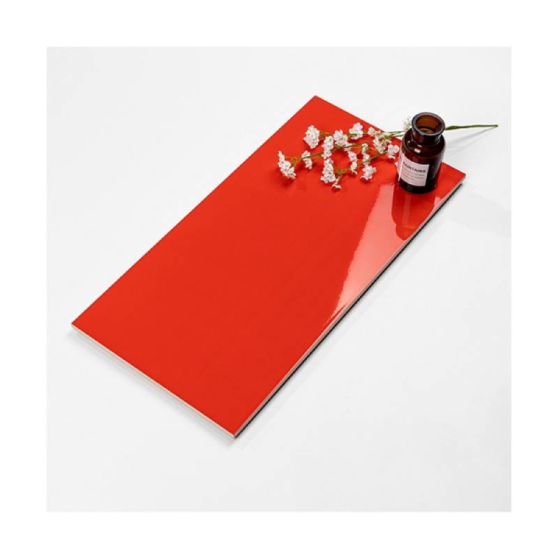 Gạch thẻ ốp tường trang trí 300x600mm 36000 màu đỏ - Daisan Store