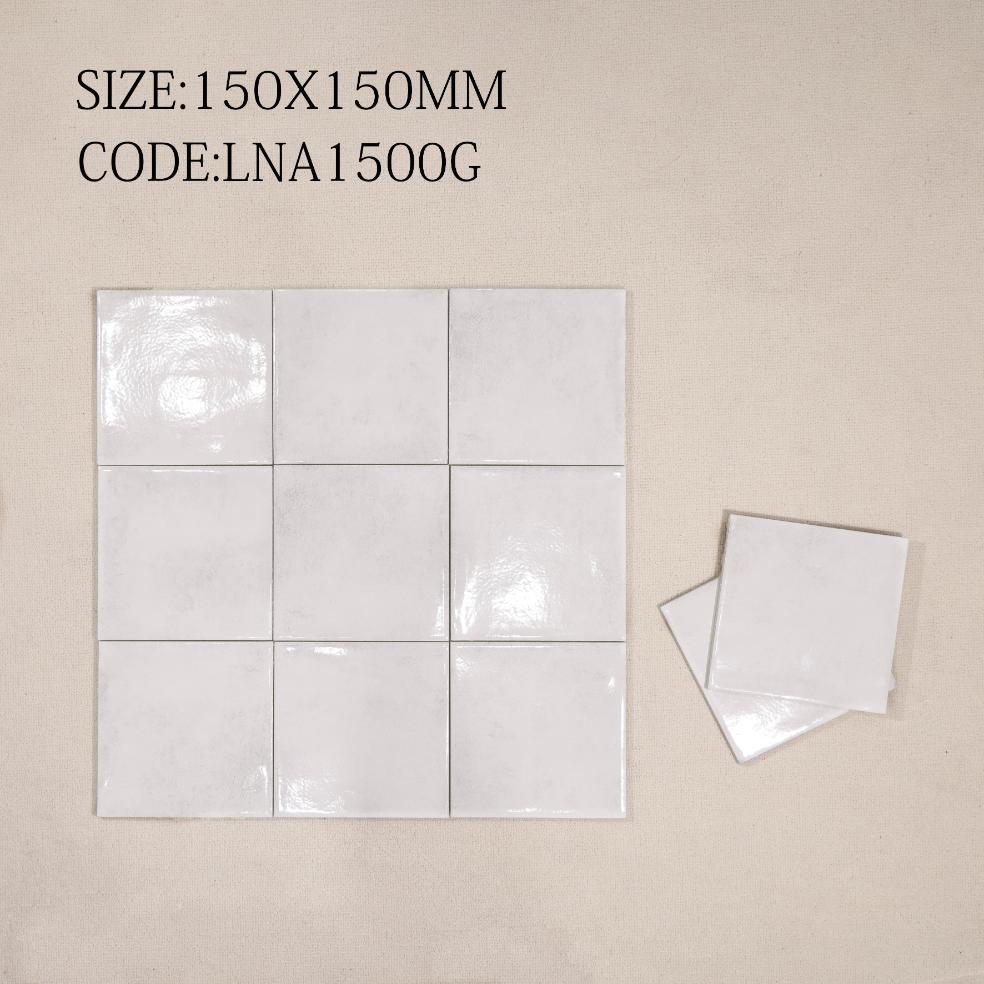 Gạch thẻ Porcelain bóng lượn KT 150x150mm mã LNA1500G - Daisan Store
