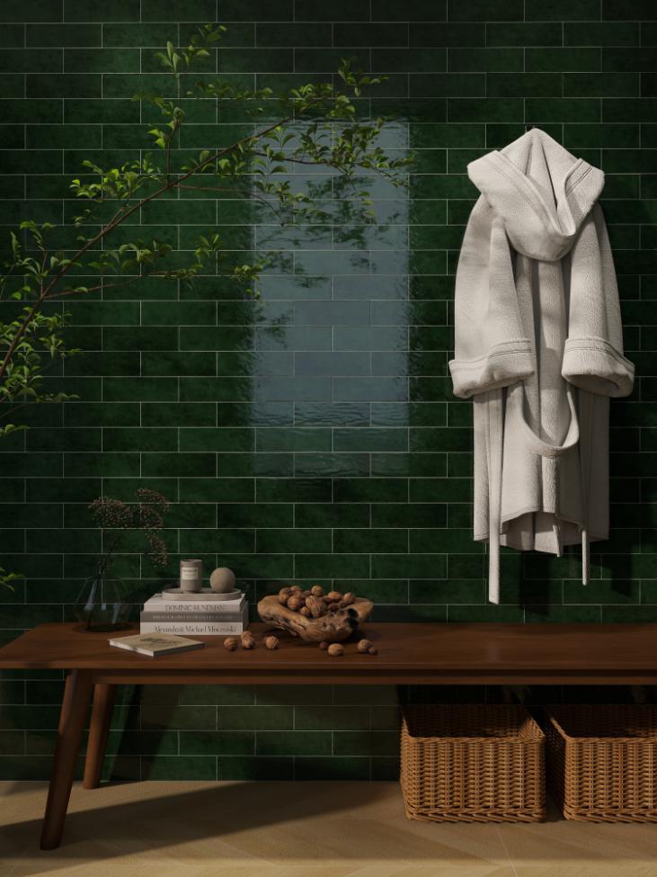 Gạch thẻ Porcelain bóng lượn KT 75x230mm mã LNA752300G - Daisan Store